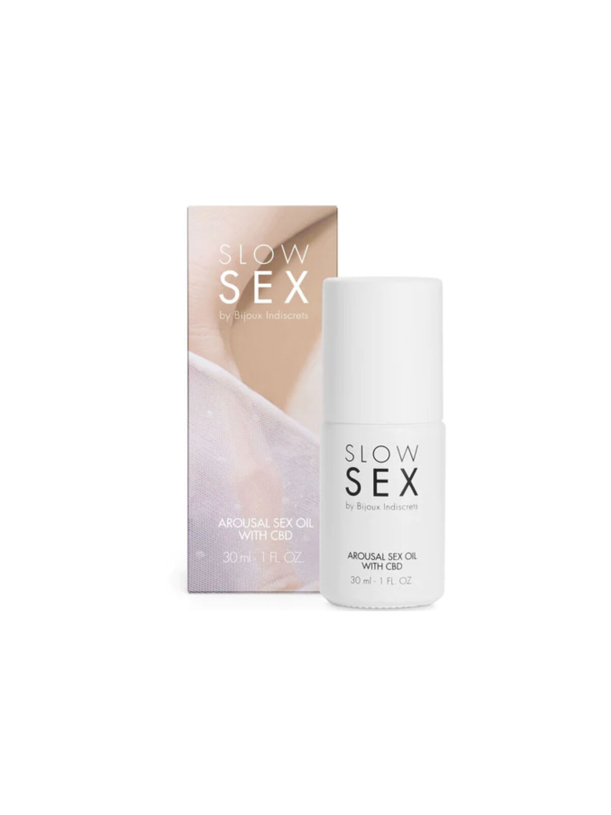 BIJOUX - SLOW SEX OLIO DA MASSAGGIO SESSUALE CON CBD 30 ML