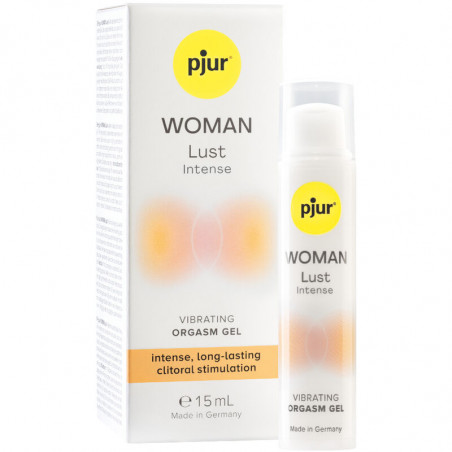 PJUR - WOMAN LUST GEL VIBRANTE INTENSO PER ORGASMO 15 ML