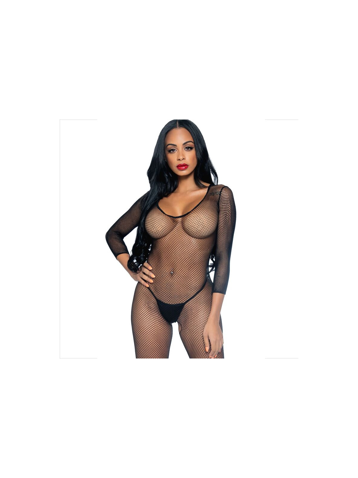 LEG AVENUE - BODYSTOCKING ANTERIORE EV