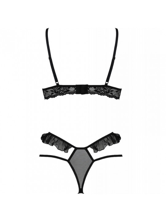 PASSION - SET DOLLY DUE PEZZI NERO S/M