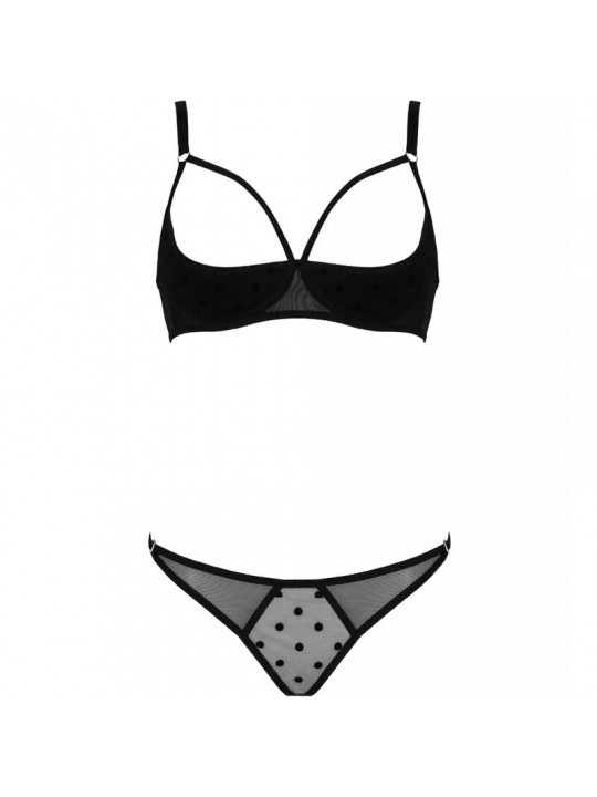 PASSION - MARINA SET DUE PEZZI NERO S/M