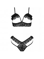 PASSION - DOLLY SET DUE PEZZI NERO L/XL