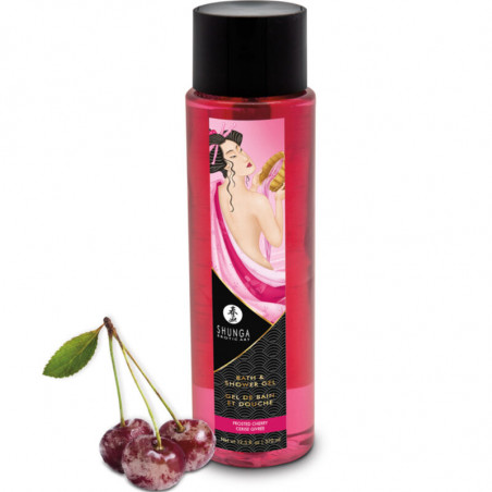 SHUNGA - GEL BAGNO DOCCIA CILIEGIA SATINATA 370 ML