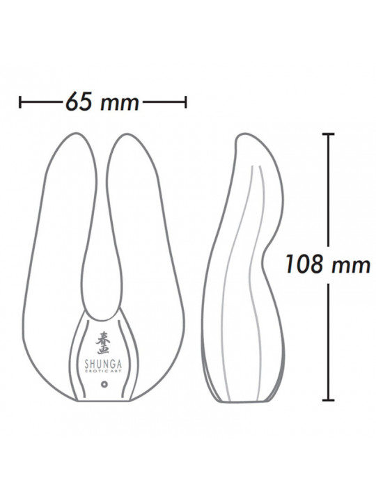 SHUNGA - MASSAGGIATORE INTIMO AIKO ROSA