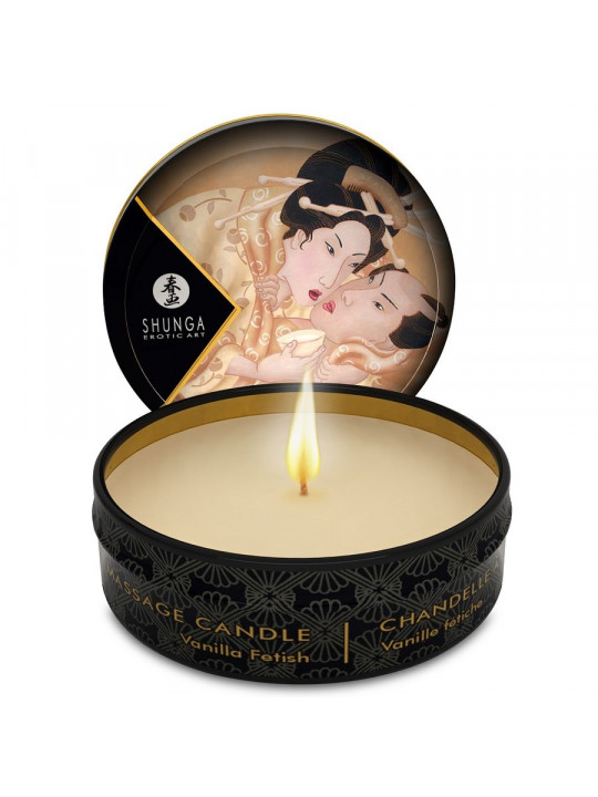 SHUNGA - MINI CARESS BY CANDELIGHT CANDELA DA MASSAGGIO VANIGLIA 30 ML