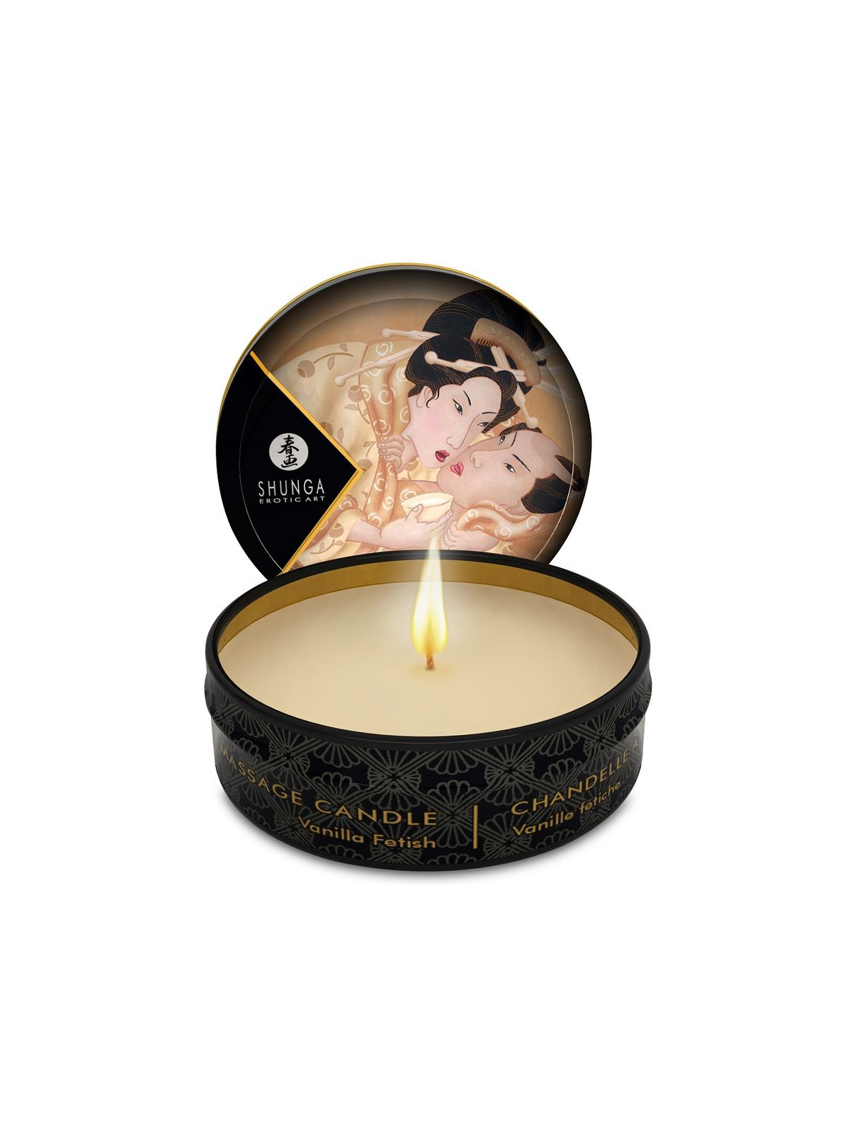 SHUNGA - MINI CARESS BY CANDELIGHT CANDELA DA MASSAGGIO VANIGLIA 30 ML