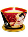 SHUNGA - MINI CARESS BY CANDELIGHT CANDELA DA MASSAGGIO FRAGOLE E CAVA 170 ML