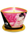 SHUNGA - MINI CARESS BY CANDELIGHT CANDELA DA MASSAGGIO AFRODISIACA ALLE ROSE 170 ML