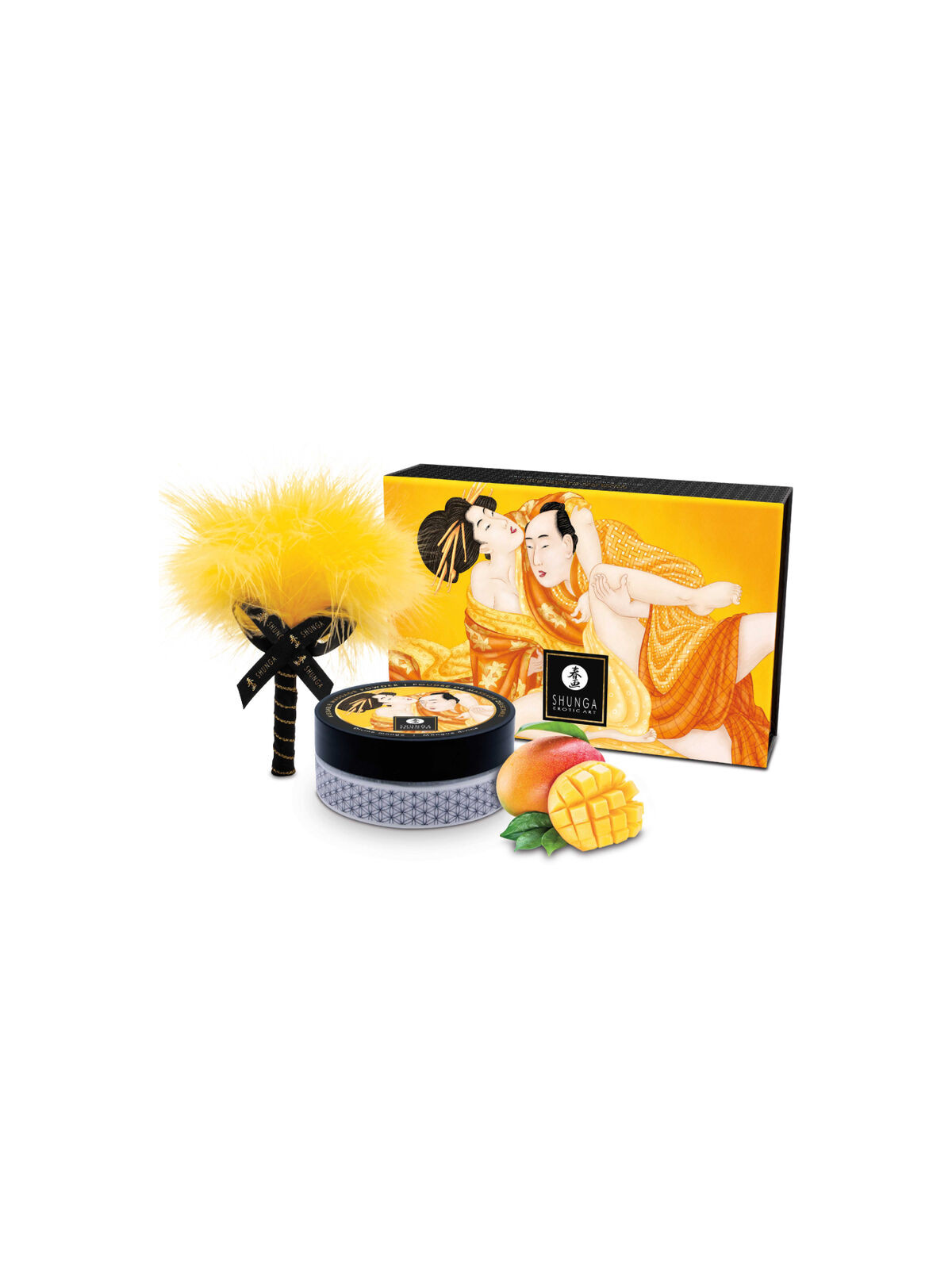 SHUNGA - KIT POLVERE DA MASSAGGIO ALIMENTARE MANGO