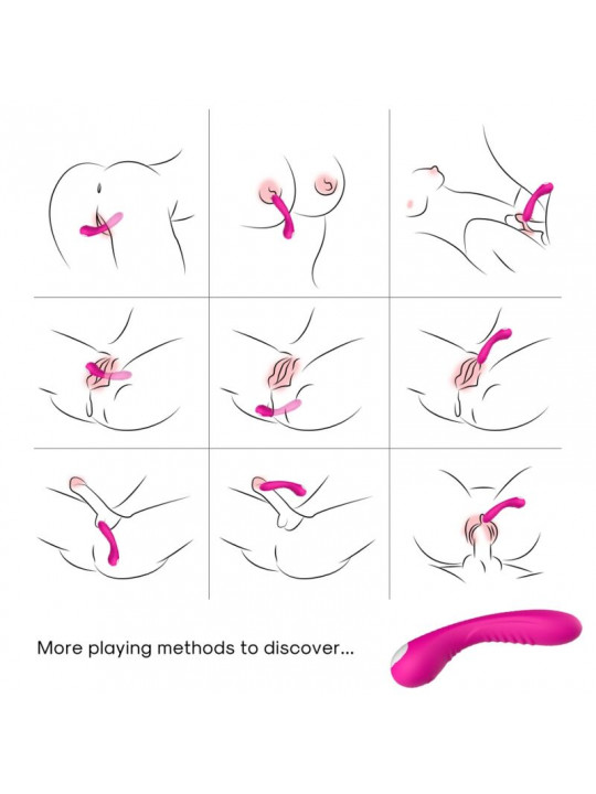 ARMONY - VIBRATORE LEGEND IN SILICONE FUCSIA