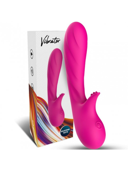 ARMONY - VIBRATORE ROMANCE CON STIMOLATORE FUCSIA