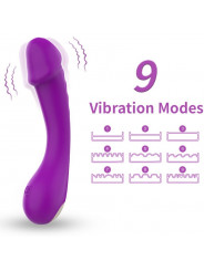 ARMONY - DILDO VIBRATORE G-SPOT IN SILICONE VIOLA