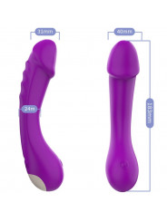 ARMONY - DILDO VIBRATORE G-SPOT IN SILICONE VIOLA