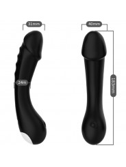 ARMONY - DILDO VIBRATORE G-SPOT IN SILICONE NERO