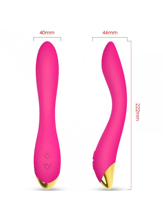 ARMONY - VIBRATORE FLAMINGO MULTIPOSIZIONE FUCSIA