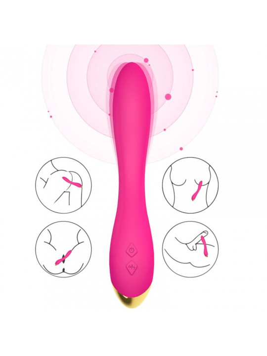 ARMONY - VIBRATORE FLAMINGO MULTIPOSIZIONE FUCSIA