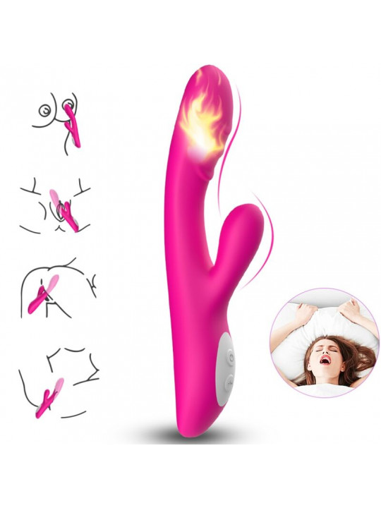 ARMONY - VIBRATORE SPARK EFFETTO CALORE FUCSIA