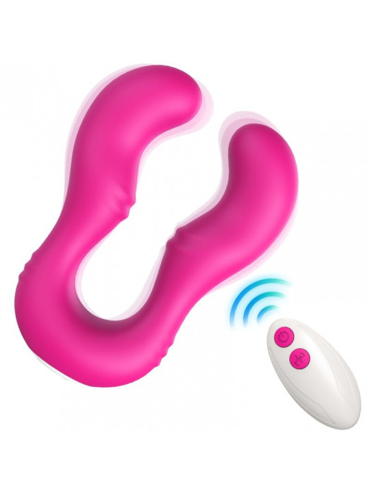 ARMONY - VIBRATORE SERAPH DOPPIO TELECOMANDO FUCSIA