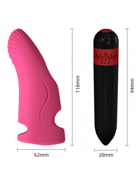 ARMONY - AURORA VIBRATORE FINGER FUCSIA