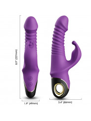 ARMONY - VIBRATORE ZING DILDO CONIGLIO VIOLA