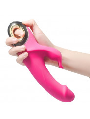 ARMONY - METEROR DILDO VIBRATORE RABBIT ROTATOR FUCSIA