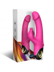 ARMONY - METEROR DILDO VIBRATORE RABBIT ROTATOR FUCSIA