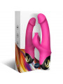 ARMONY - METEROR DILDO VIBRATORE RABBIT ROTATOR FUCSIA