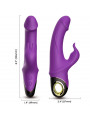 ARMONY - VIBRATORE DILDO METEROR RABBIT ROTATOR VIOLA