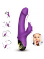 ARMONY - VIBRATORE DILDO METEROR RABBIT ROTATOR VIOLA