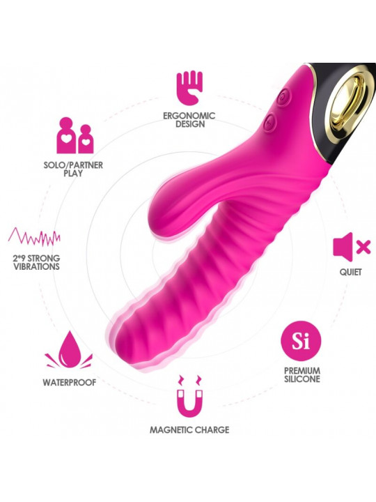 ARMONY - VIBRATORE ETERNITY IN SILICONE FUCSIA