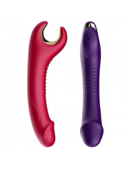 ARMONY - VIBRATORE E ROTATORE PRINCE DILDO ROSSO