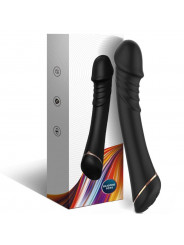 ARMONY - VIBRATORE DILDO IN SILICONE NERO