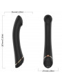 ARMONY - VIBRATORE FALT TESTA IN SILICONE NERO