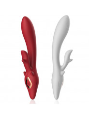 ARMONY - VIBRATORE ELK RABBIT CURVO ROSSO