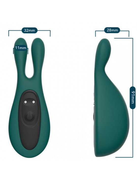 ARMONY - STIMOLATORE E VIBRATORE CONIGLIO VERDE