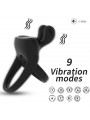 ARMONY - ANELLO VIBRATORE RABBIT NERO