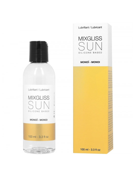 MIXGLISS - LUBRIFICANTE A BASE SILICONE AROMA MONOI 100ML