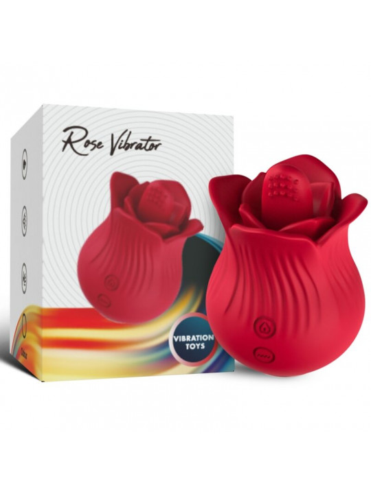 ARMONY - VIBRATORE E STIMOLATORE ROSA ROSSO