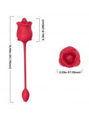 ARMONY - STIMOLATORE E VIBRATORE ROSA COLA ROSSO