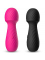 ARMONY - MASSAGGIATORE DAZZLE E VIBRATORE PICCOLO FUCSIA