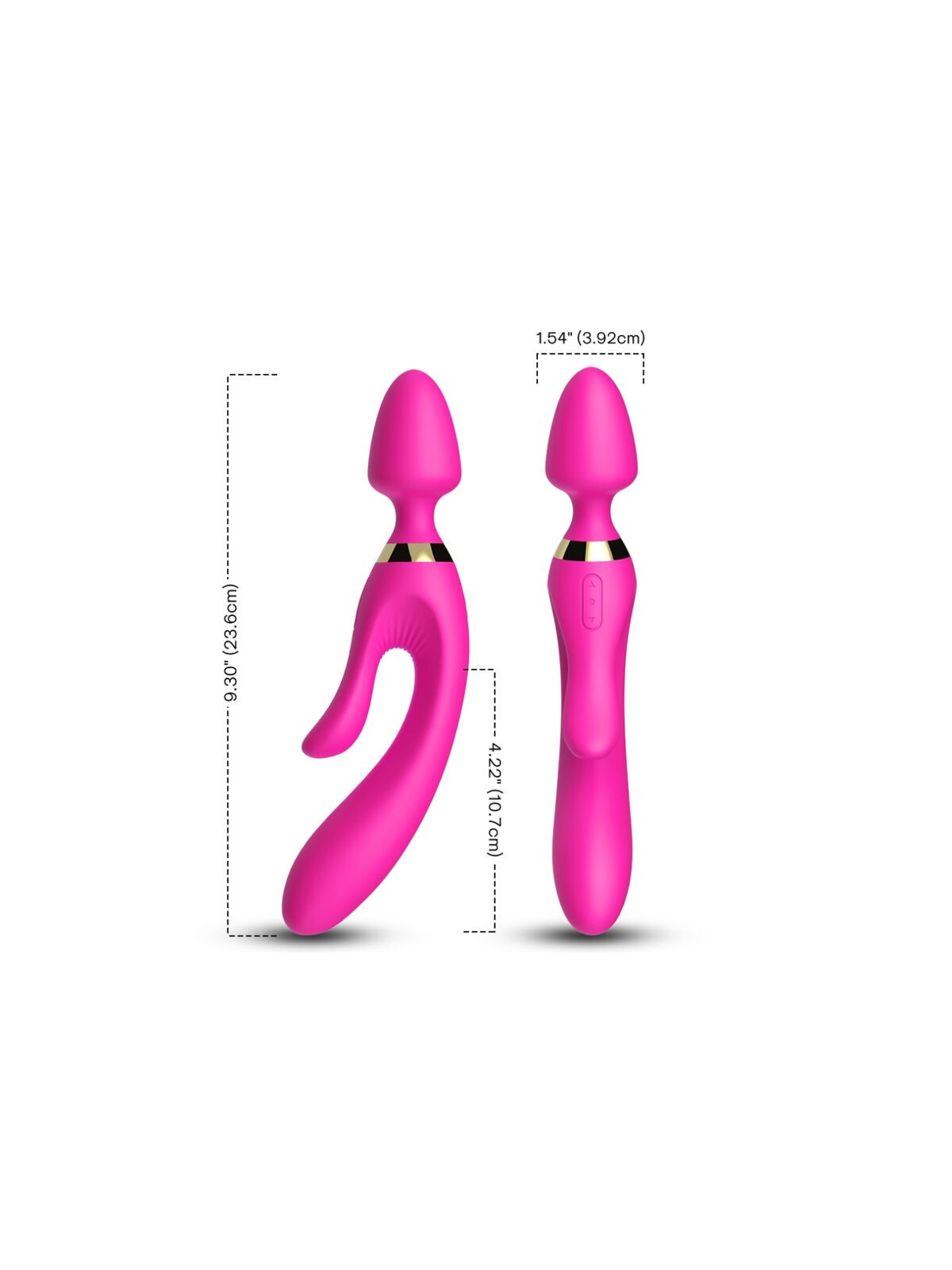 ARMONY - MASSAGGIATORE E VIBRATORE RABBIT FUCSIA