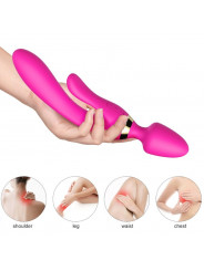 ARMONY - MASSAGGIATORE E VIBRATORE RABBIT FUCSIA