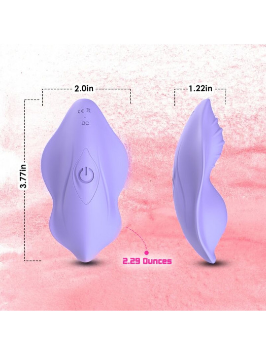 ARMONY - MUTANDINA INDOSSABILE WHISPER VIBRATORE TELECOMANDO VIOLA