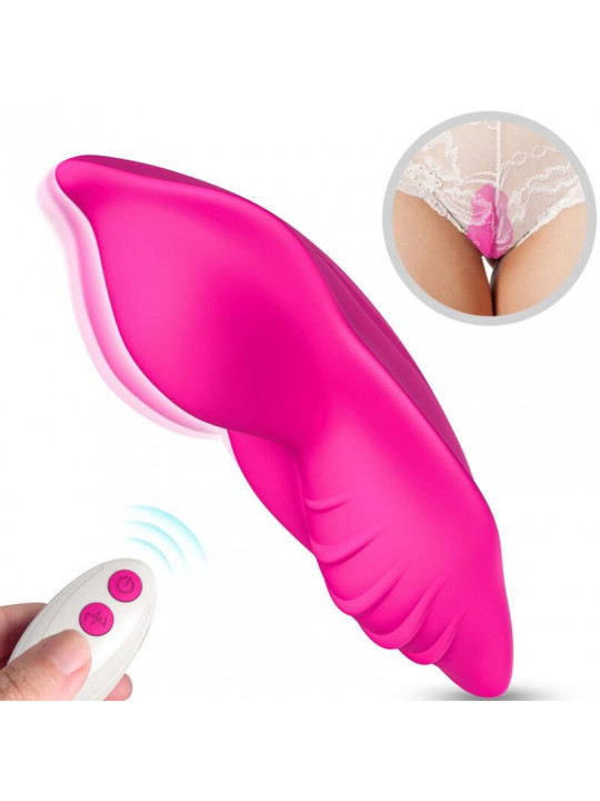 ARMONY - WHISPER SLIP INDOSSABILE VIBRATORE TELECOMANDO FUCSIA