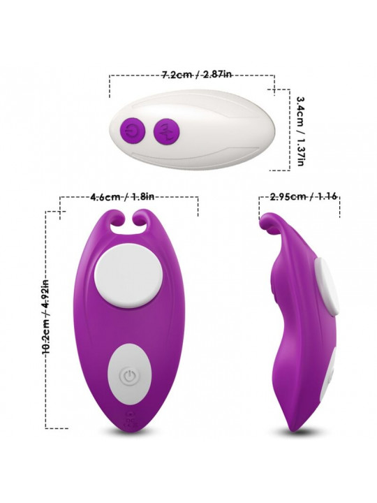 ARMONY - MUTANDINE INDOSSABILI HONEYBEE VIBRATORE G-SPOT REMOTE CONTROL VIOLA