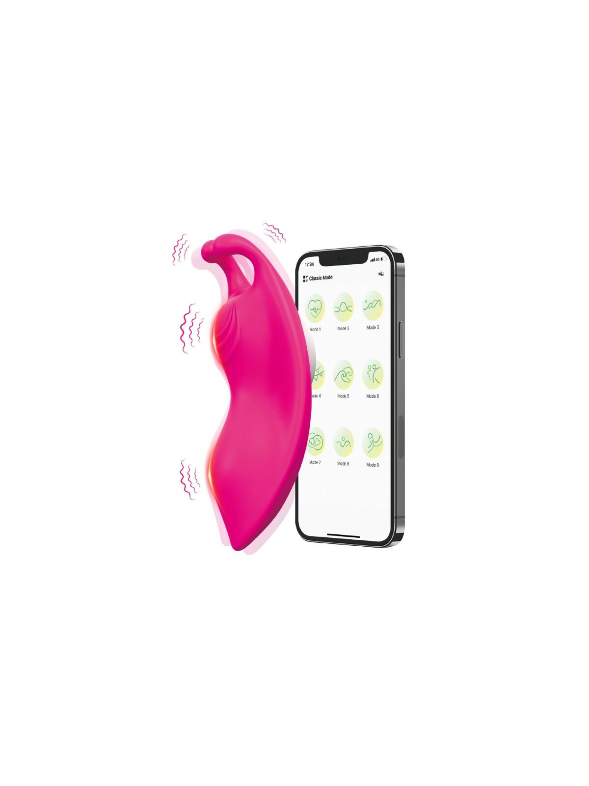 ARMONY - MUTANDINA INDOSSABILE HONEYBEE VIBRATORE G-SPOT FUCSIA - APP GRATUITA