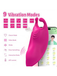 ARMONY - MUTANDINA INDOSSABILE HONEYBEE VIBRATORE G-SPOT FUCSIA - APP GRATUITA