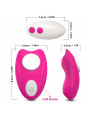 ARMONY - MUTANDINA INDOSSABILE CON VIBRATORE TELECOMANDO BUTTERFLY ROSA