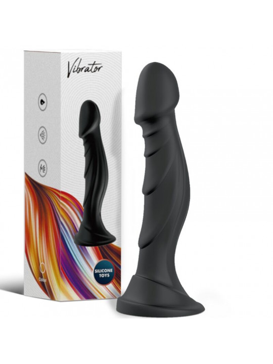 ARMONY - VIBRATORE DILDO E TELECOMANDO PLUG ANALE NERO