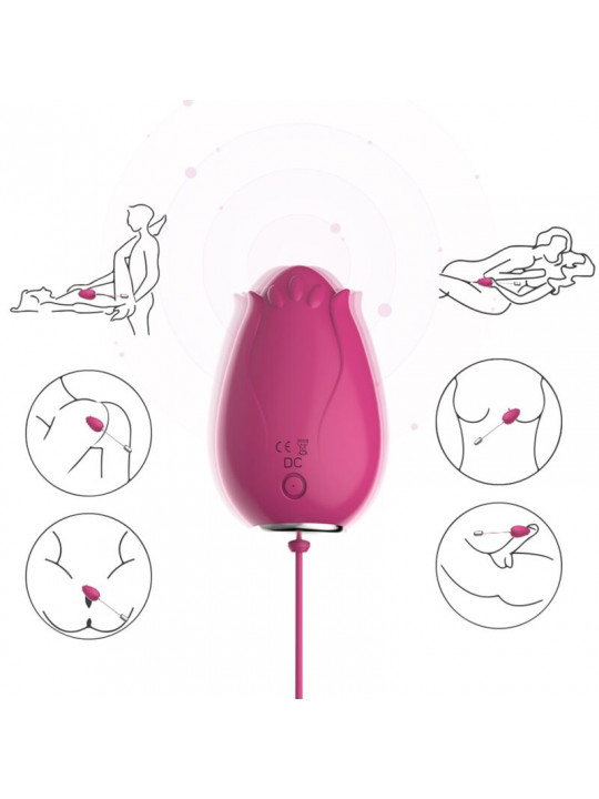 ARMONY - MANDALA EGG VIBRATORE G-SPOT REMOTE CONTROL FUCSIA